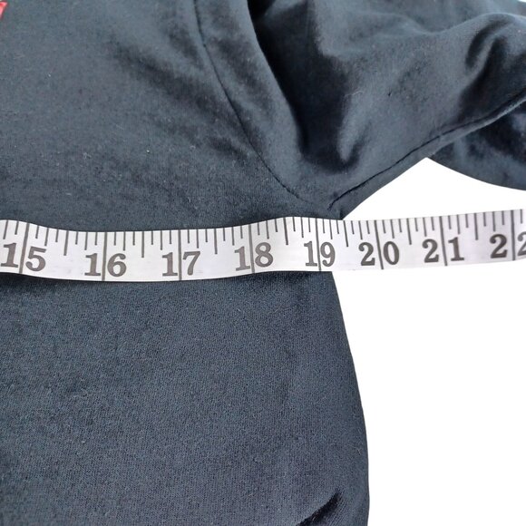 Levis Black Long Sleeve Puff Print Graphic T-Shirt Size M Y2K Revival Streetwear - Picture 6 of 8